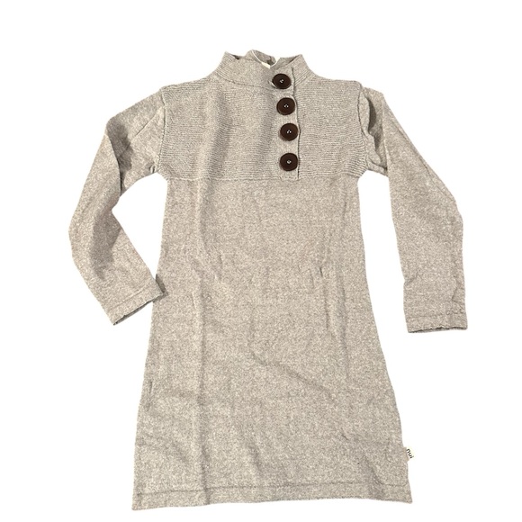 Nui Organics Other - NWT Nui Organics Wha Dress in Silver with Corzo Buttons
